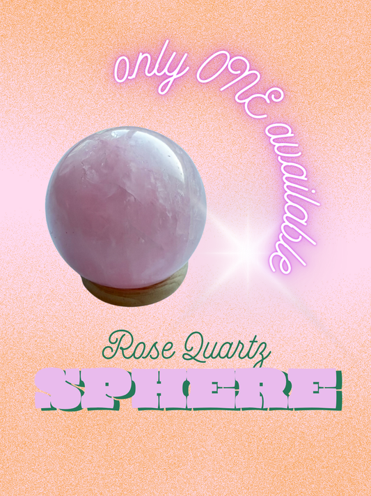 Small Rose Quartz Sphere