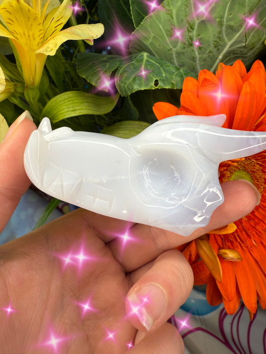 Chalcedony Dragon Head